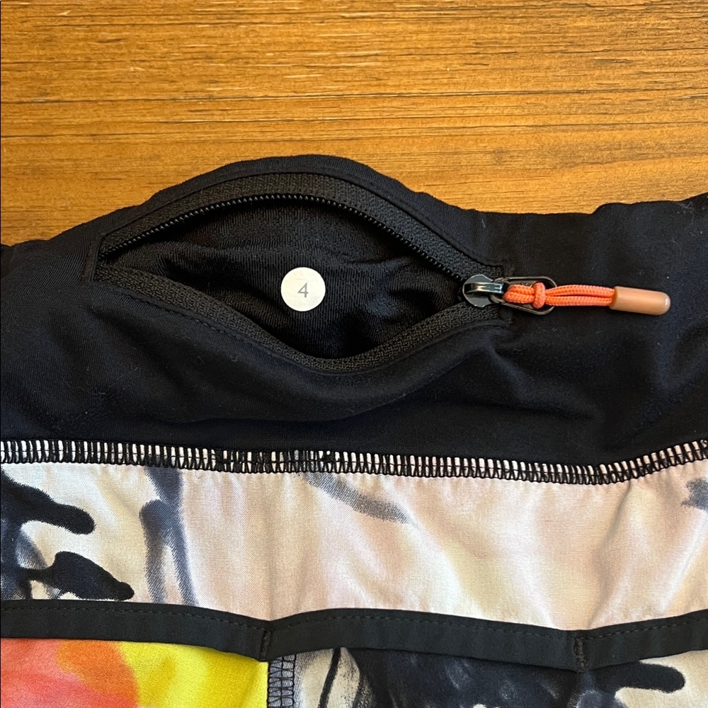 Lululemon Run Speed Shorts RARE PRINT - Picture 4 of 9
